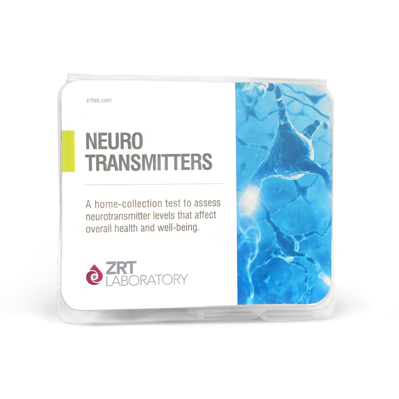 Neurotransmitters + UDH II Dried Urine: GABA, Glu, Gly, DA, Epi, NE, HIST, 5-HT, PEA, DOPAC, HVA, 5-HIAA, NMN, VMA, Trp, Kyn, 3-OHKyn, Tau, Gln, His, N-MeHist, Tyra, KynAc, Xanth, Tyr, Free Cortisol x 4, Free Cortisone x 4, Melatonin (MT6s) x 4, Crtn